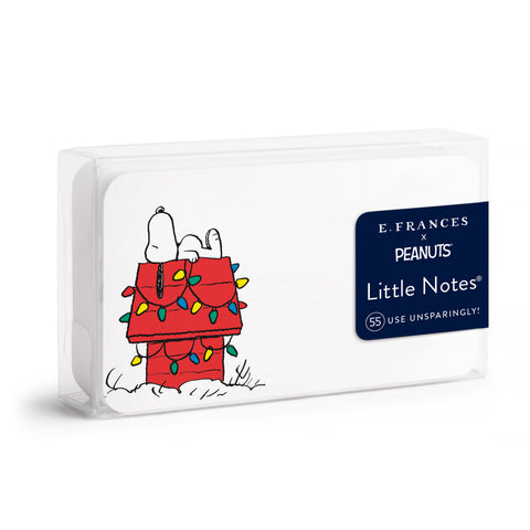 PEANUTS- Holiday Doghouse Little Notes