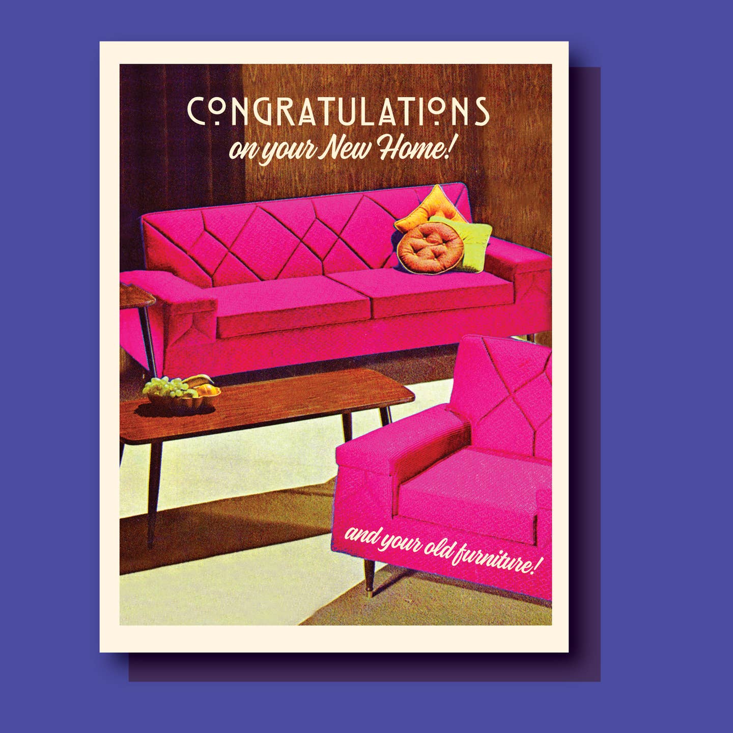 New Home Old Furniture Card