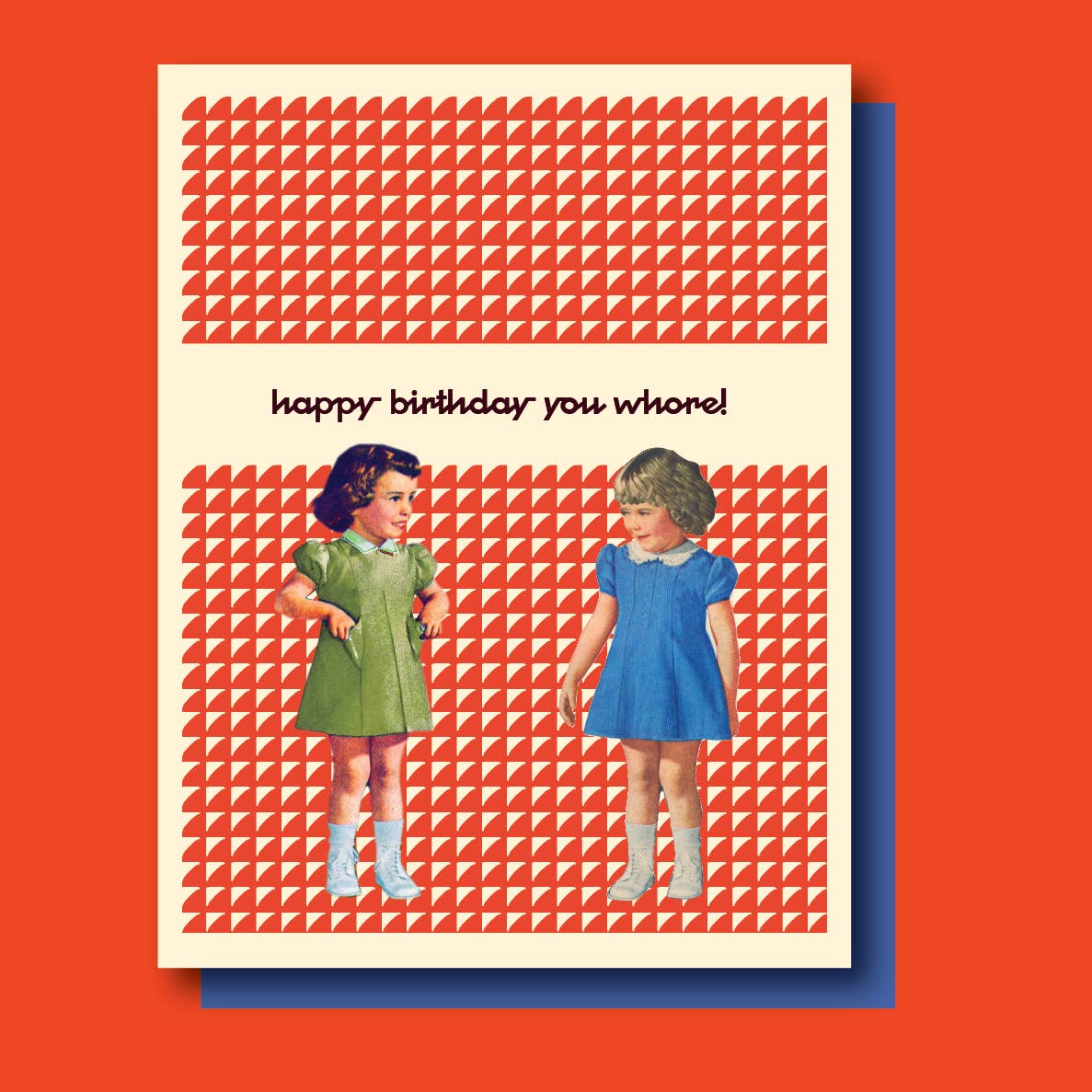 Happy Birthday Whore Greeting Card