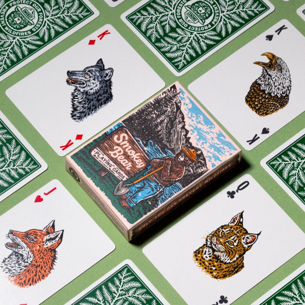 Smokey Bear Playing Cards