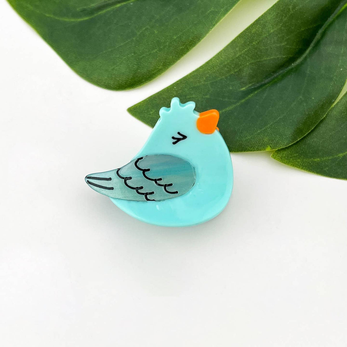 Mini Bird Hair Claw Clip