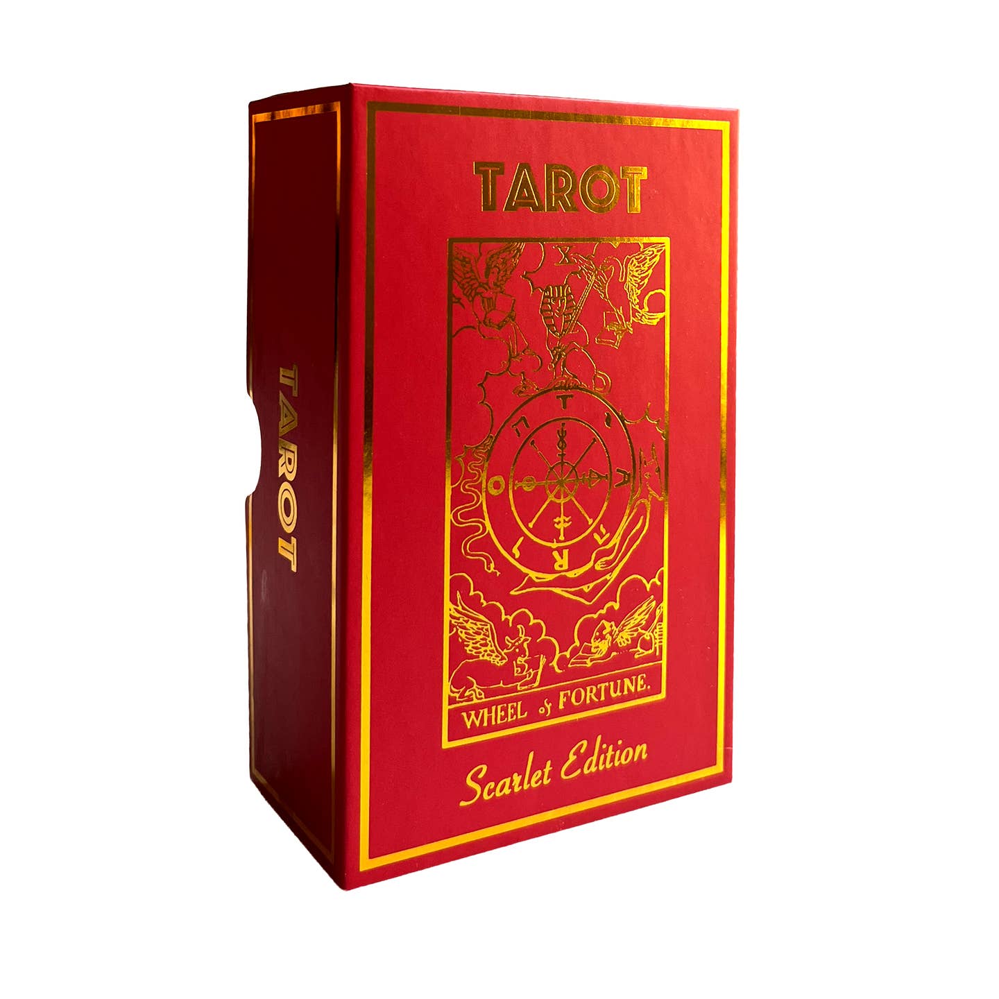 Scarlet Tarot Deck & Guide | Classic Design and Gold Foil