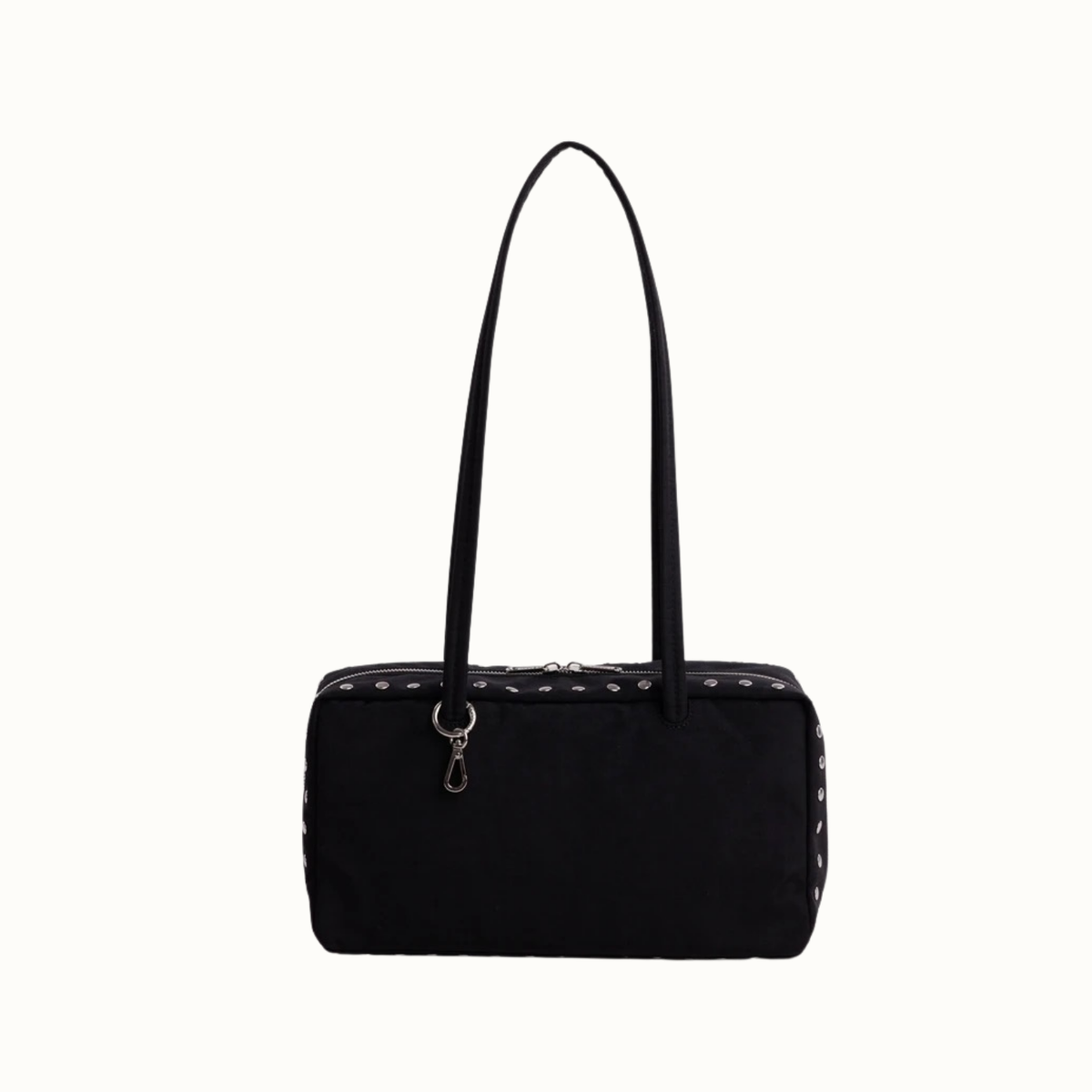 Nylon Bowler Bag -  Studs