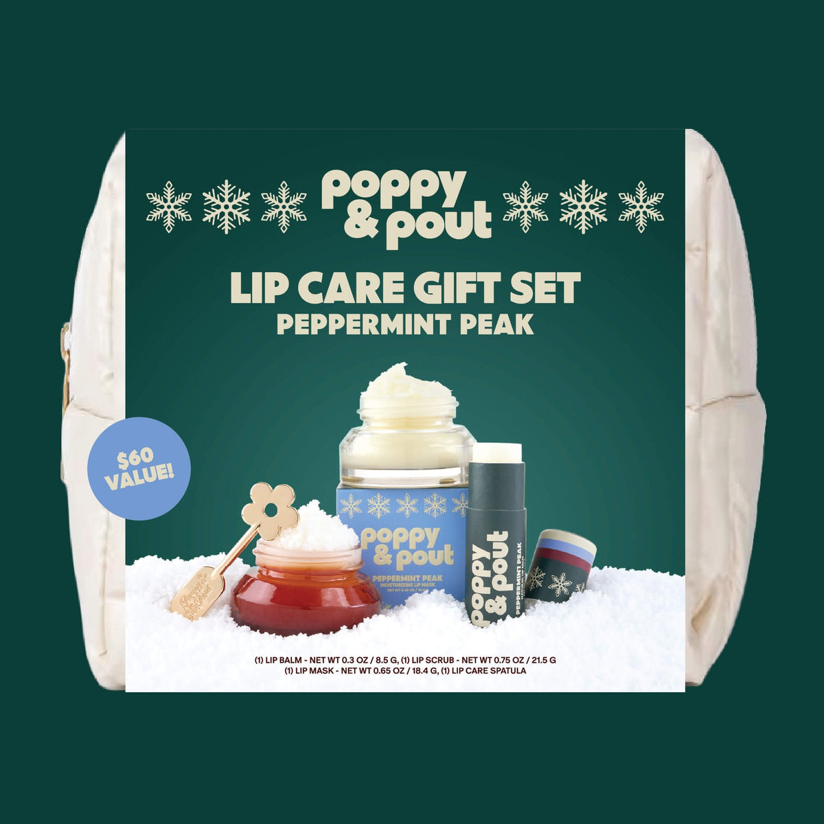 Puffer Bag Gift Set, Peppermint Peak, Limited Edition