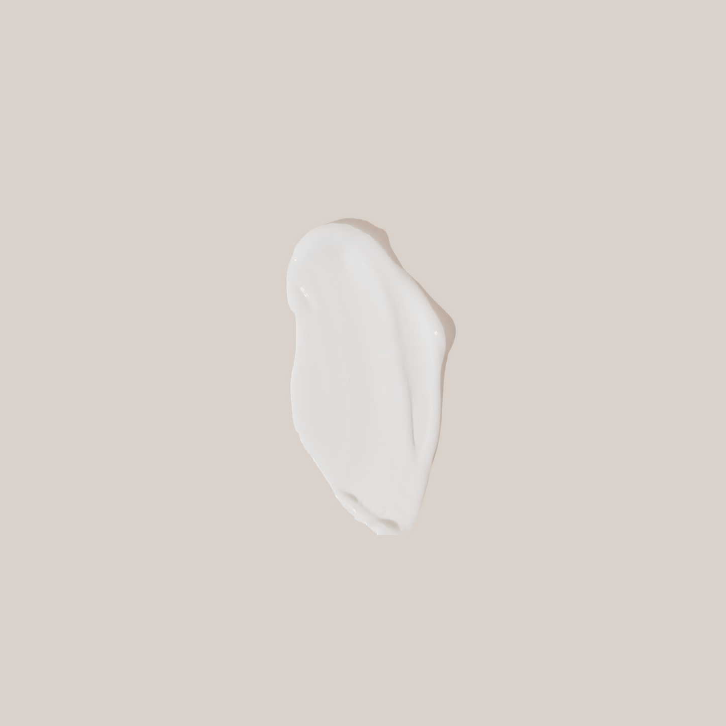 White shave cream dollop
