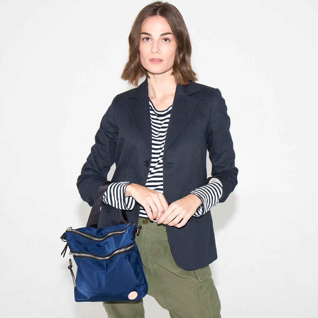 Amuse - Medium Crossbody Bag - Navy