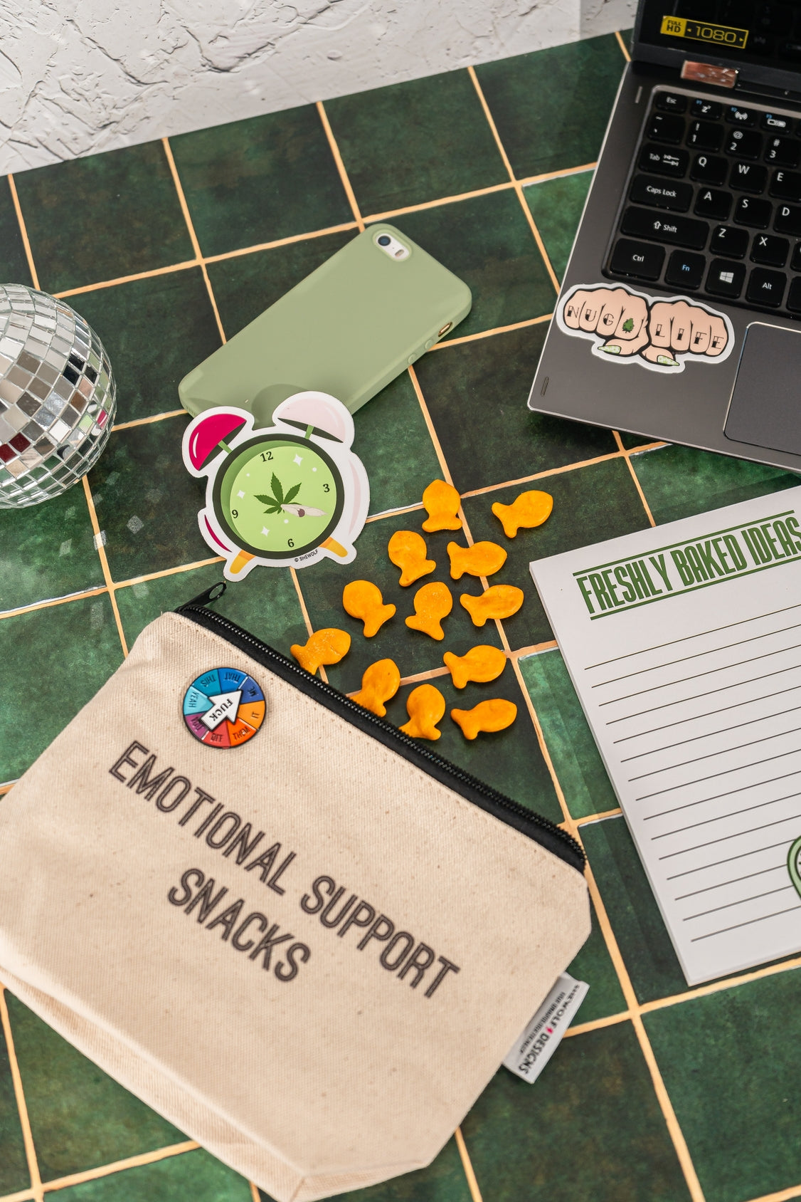 Fuck Interactive Spinner Pin