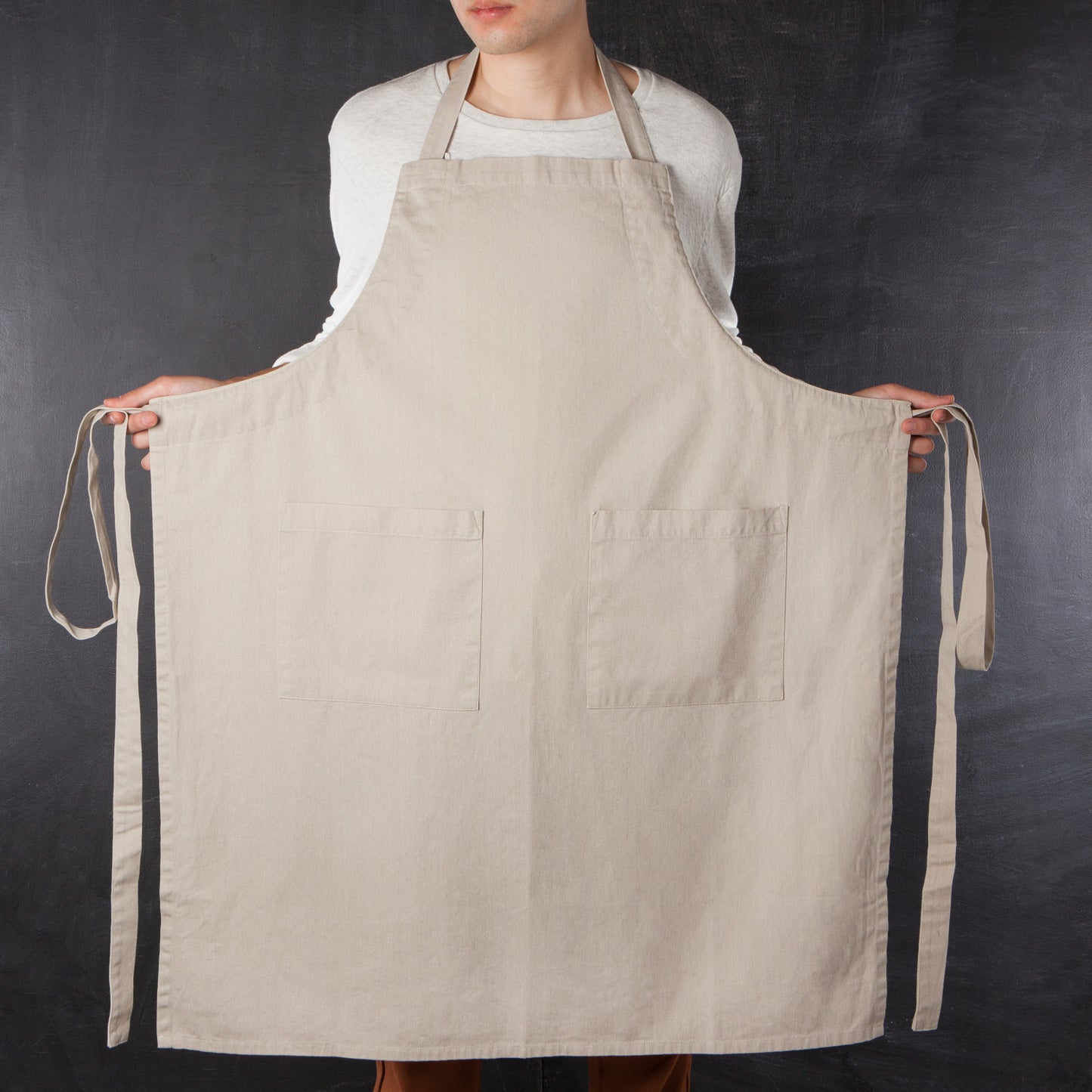 Stonewash Apron - Dove Gray