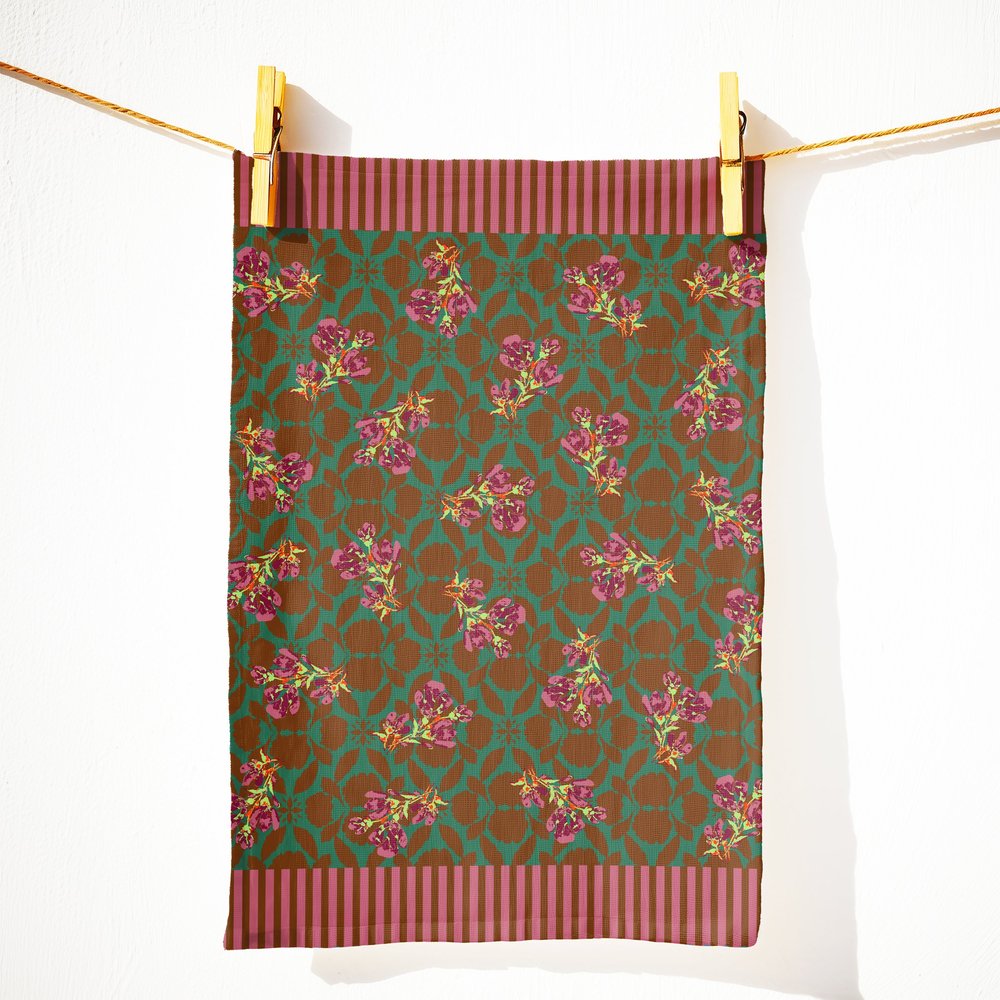 Cotton Kitchen Towel - Claudine