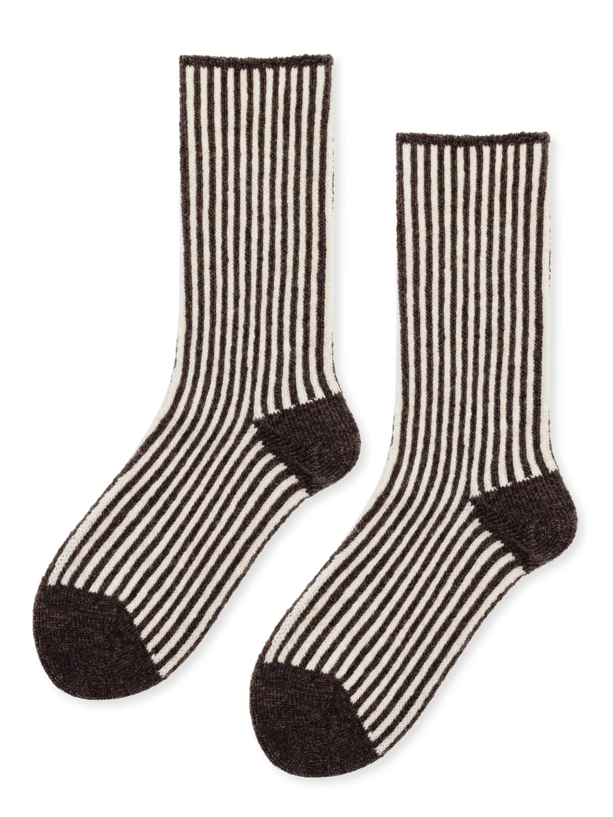 Magnolia Cashmere Crew Socks- Llama