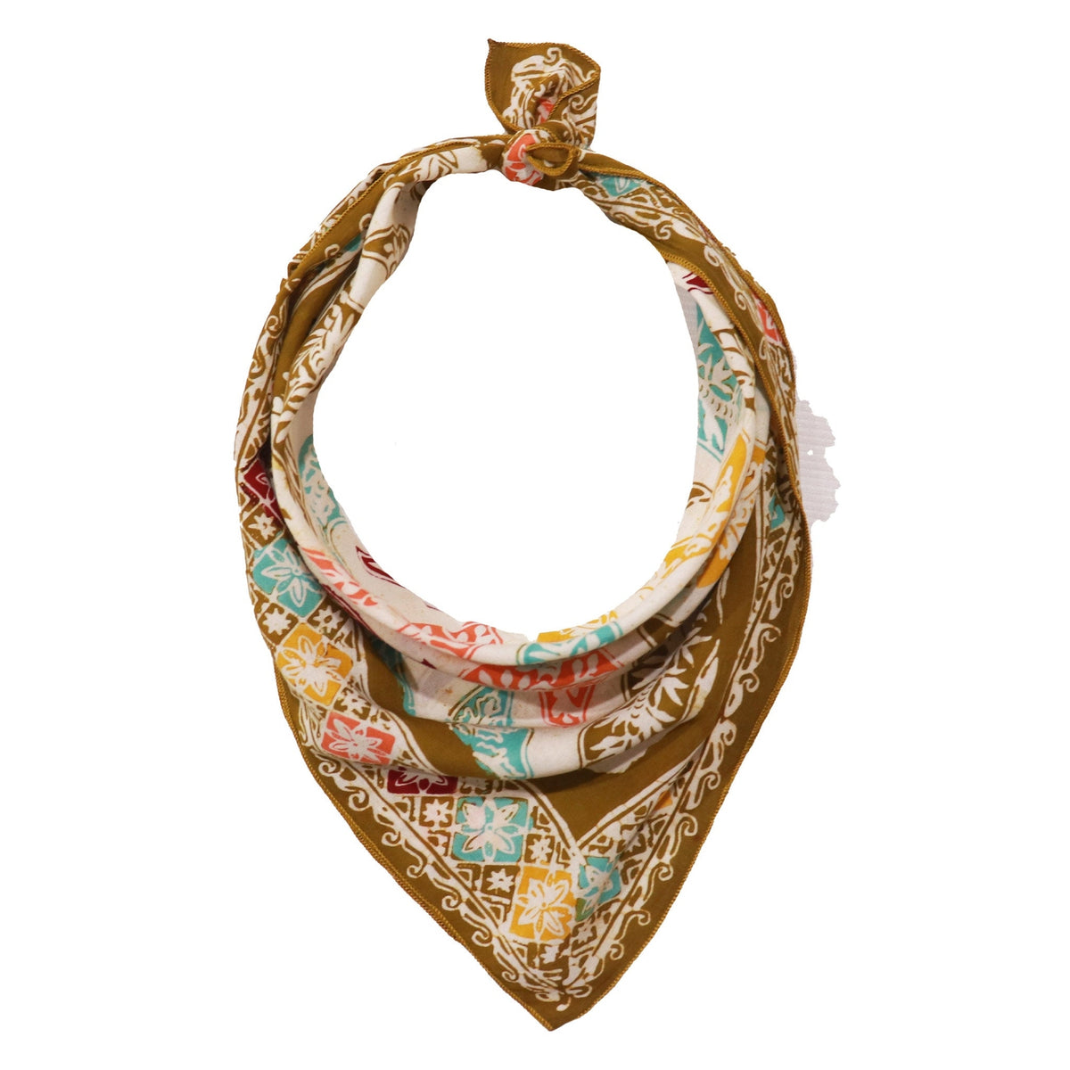 Hand Dyed Batik Bandana - Tropical Tapestry