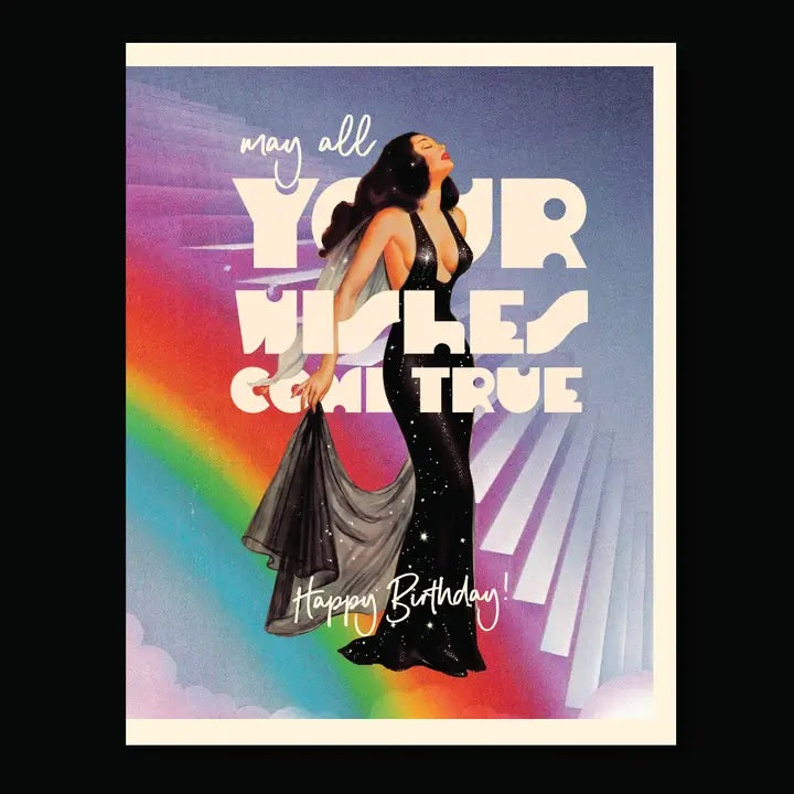 Rainbow Stairs Birthday Card