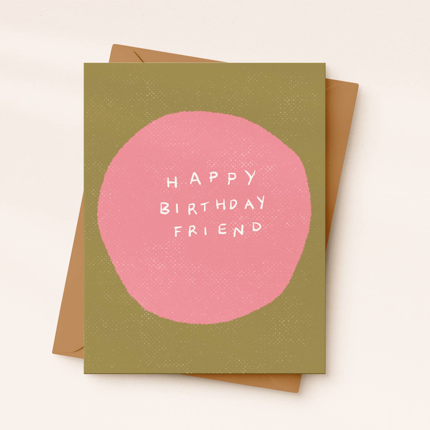 Fall Circle Birthday Card