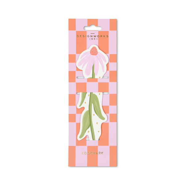 Floral Framed Bookmark - Conflower