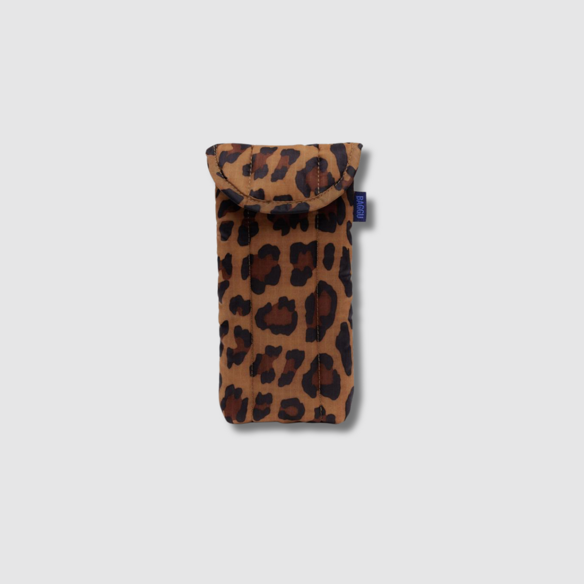 Puffy Glasses Sleeve - Leopard