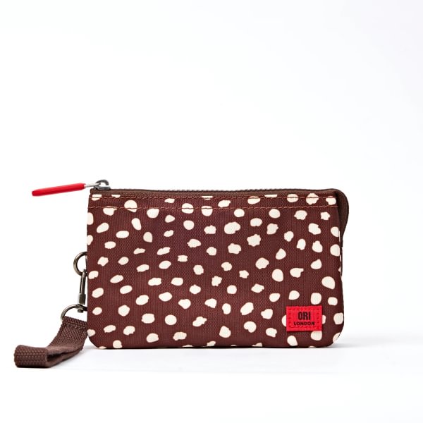 Carnaby Recycled Canvas Zipper Pouch - Medium
