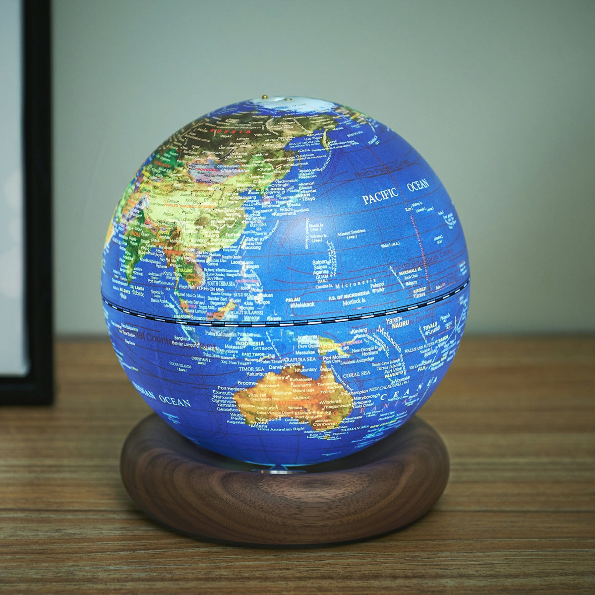 Mini Atlasglobe Light - Dark Blue Globe