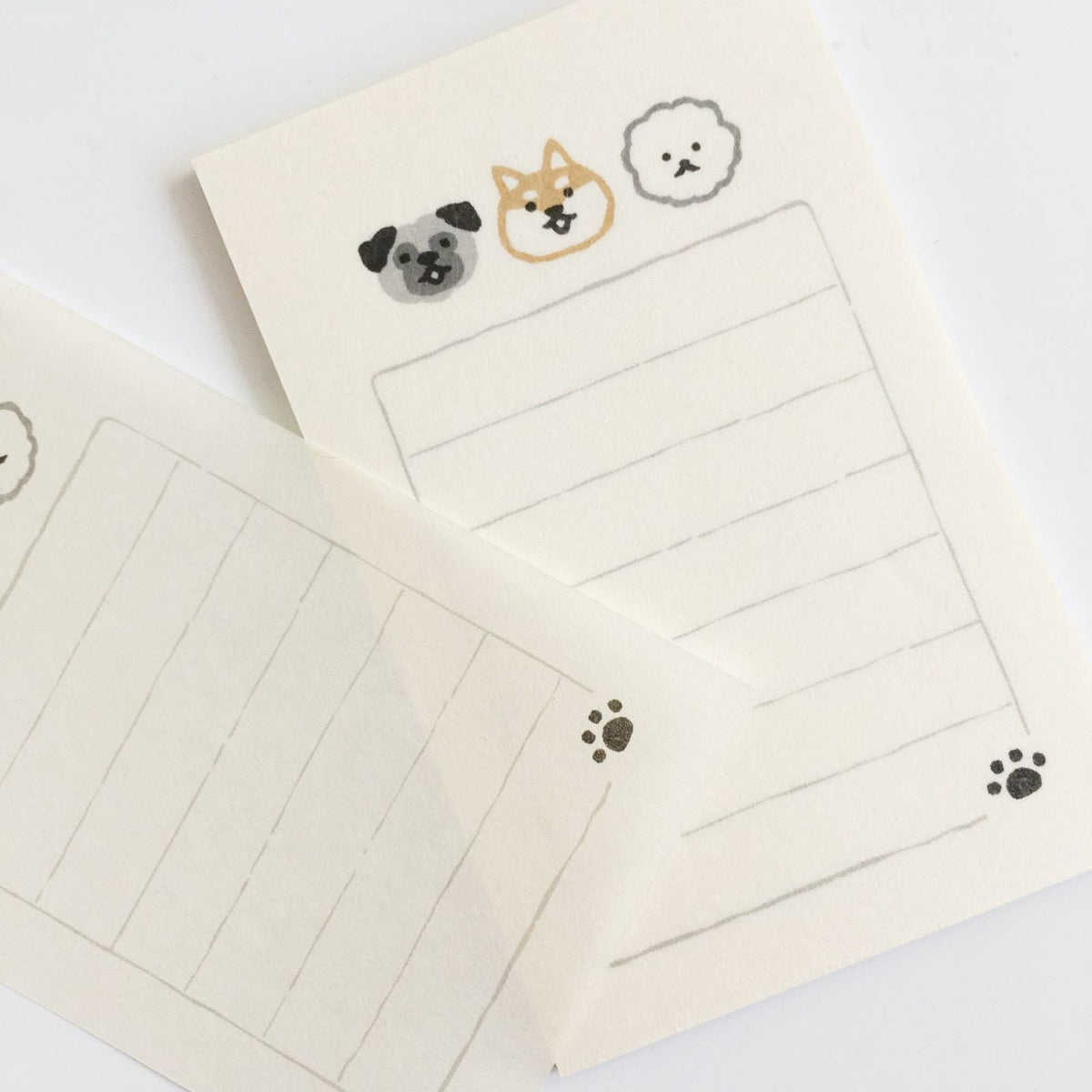 Small Mino Washi Letter Writing Set n- Woof Woof Woof