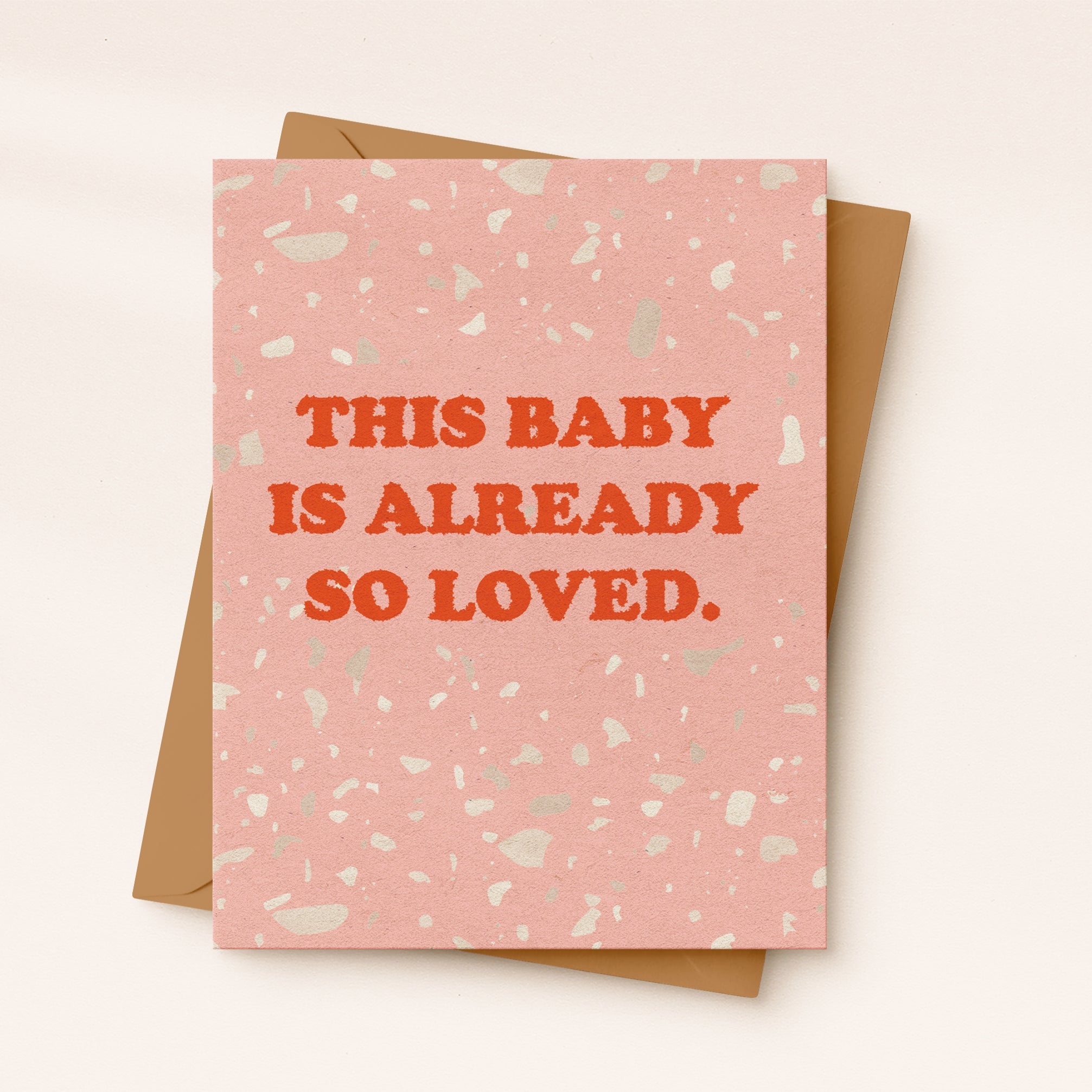 Baby So Loved Card