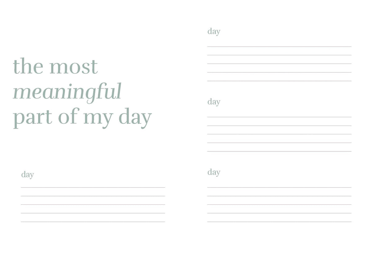 One Sentence a Day Journal