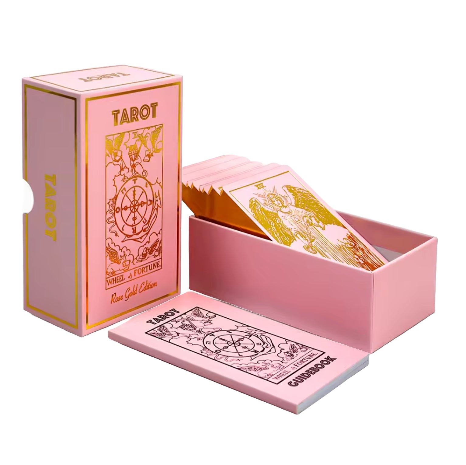 Rose Gold Tarot Deck | Classic Tarot Design and Gold Foil