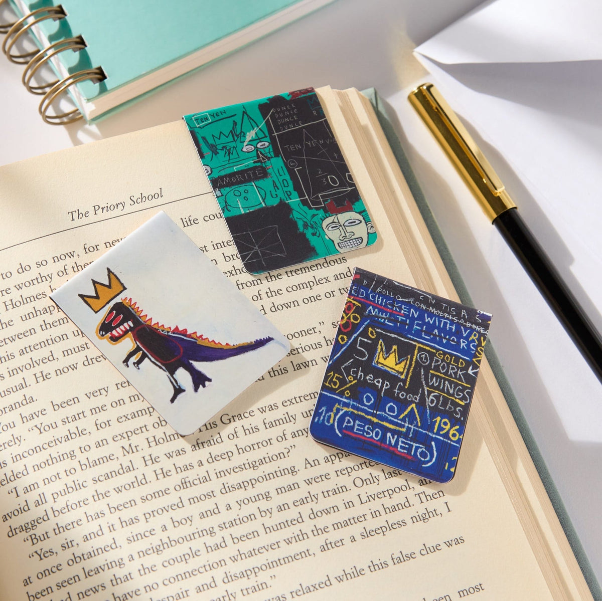 Basquiat Magnet Bookmarks