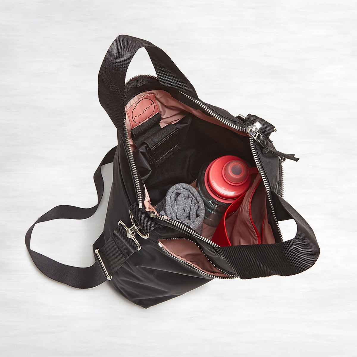 Wonder - Large Crossbody Bag - Black