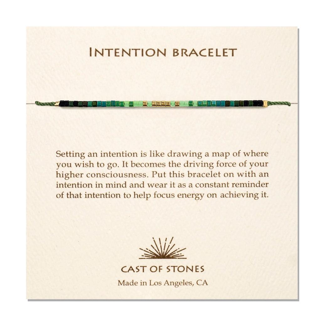 Intention Bracelet - Radiant Green