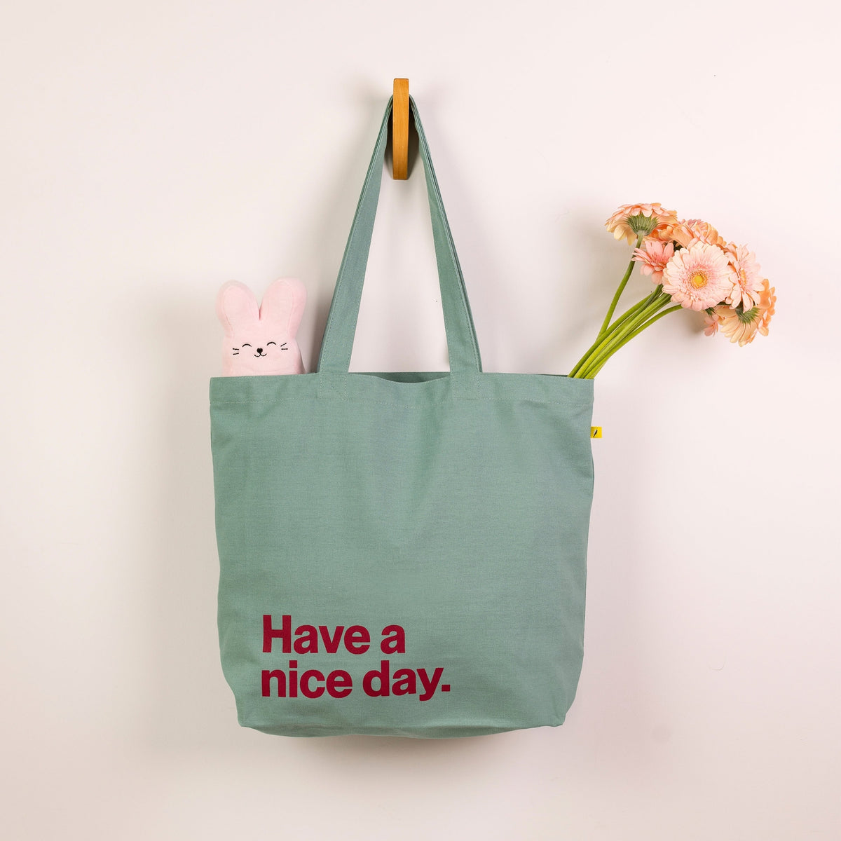Roomy Classic Tote - Nice Day Teal Fig