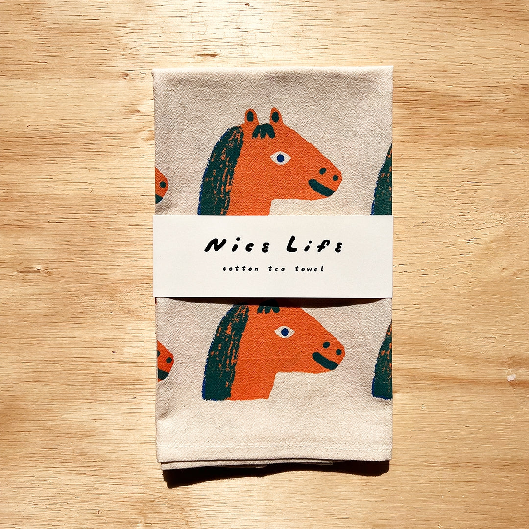 Horse Tea Towel