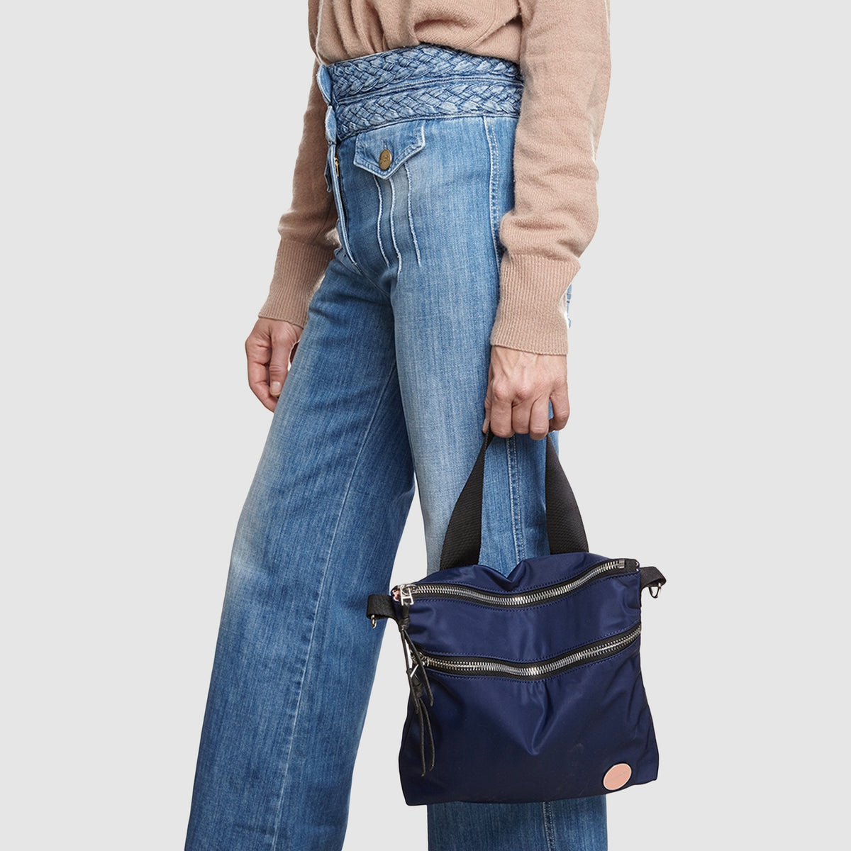 Amuse - Medium Crossbody Bag - Navy