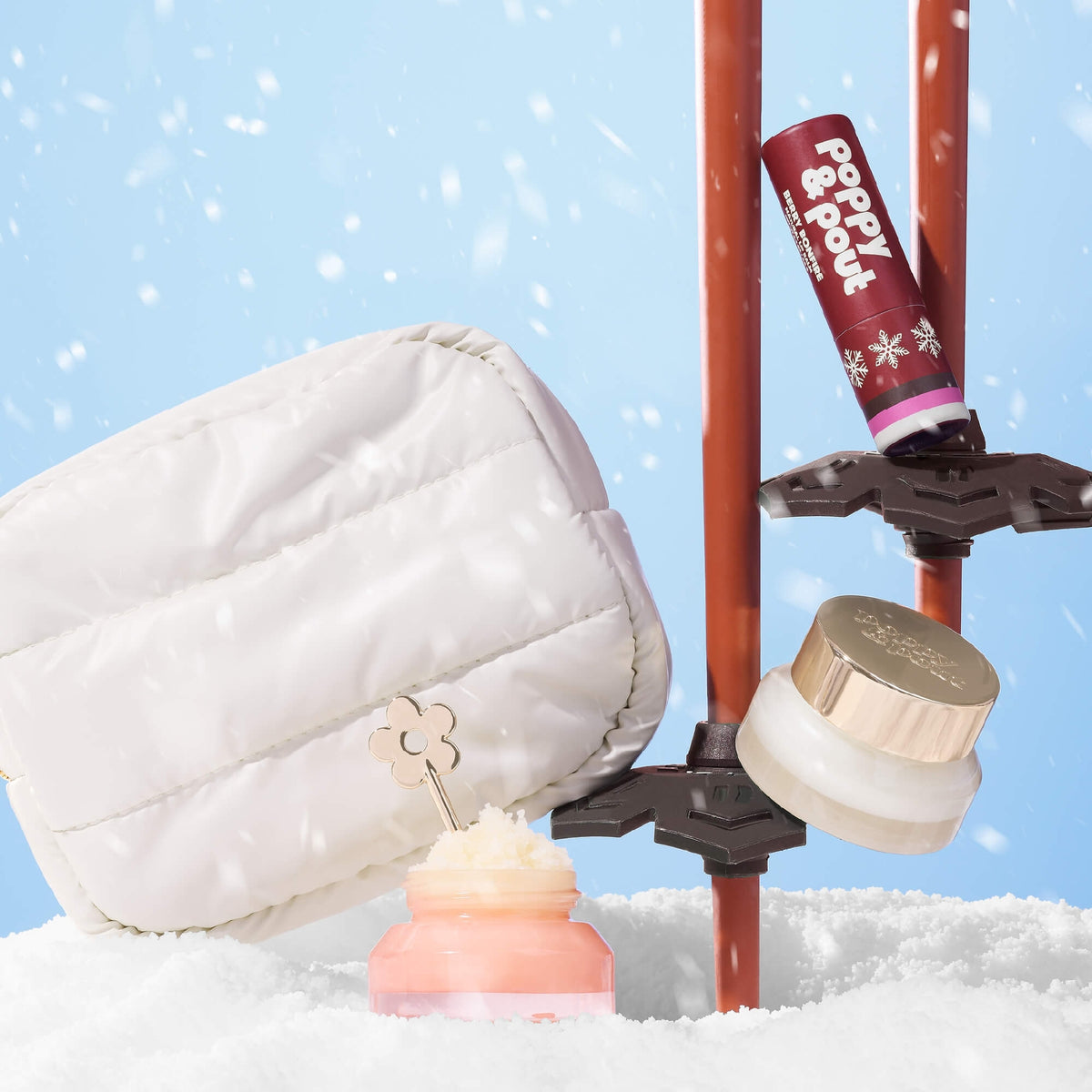 Puffer Bag Gift Set, Berry Bonfire, Limited Edition