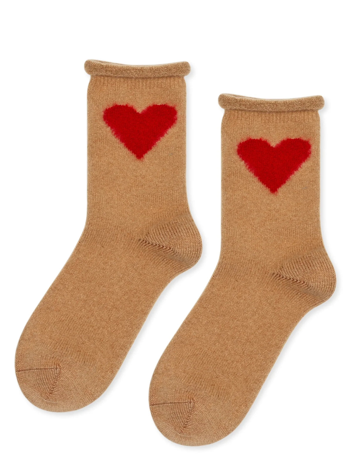 Love Cashmere Crew - Camel