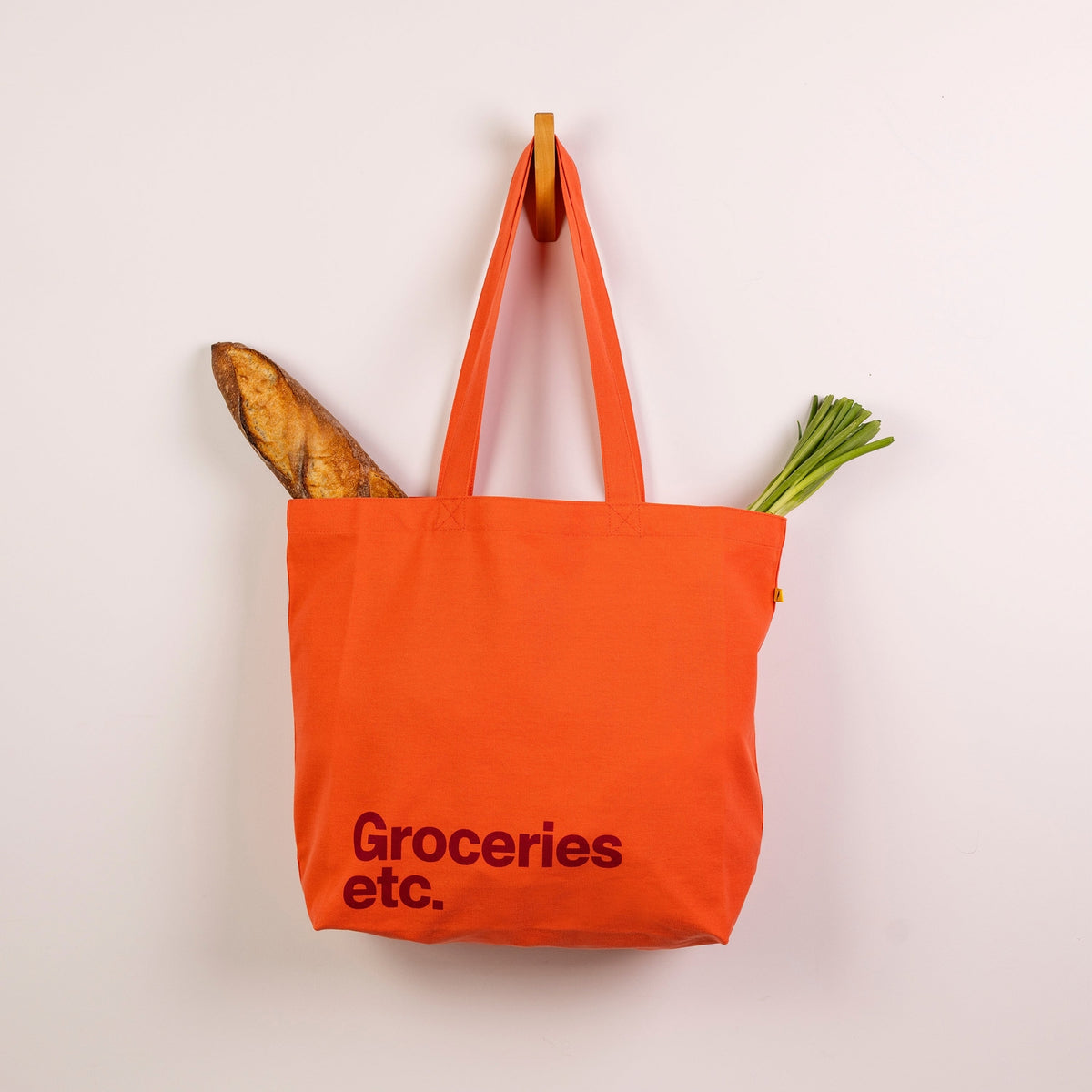 Roomy Classic Tote - Groceries Coral Fig