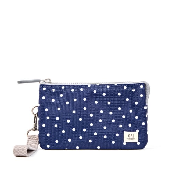 Carnaby Recycled Canvas Zipper Pouch - Medium