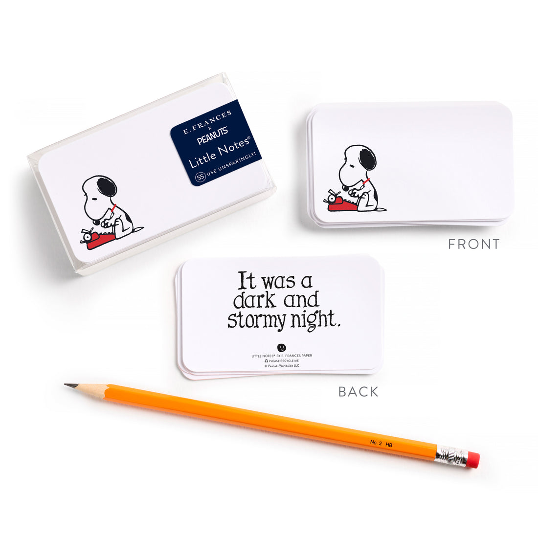 PEANUTS- Snoopy Typing Little Notes