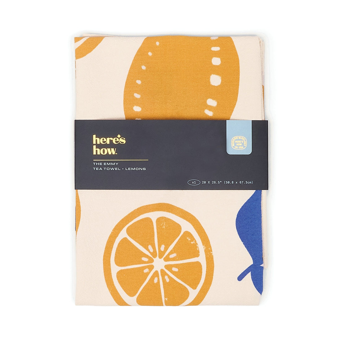Emmy Tea Towel - Lemons