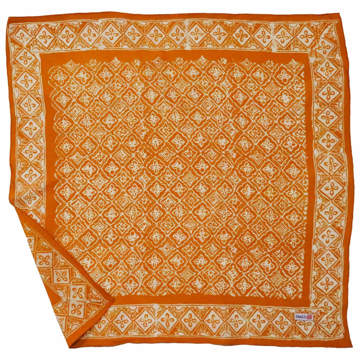 Hand Dyed Batik Bandana - Fall Autumn Kamboja