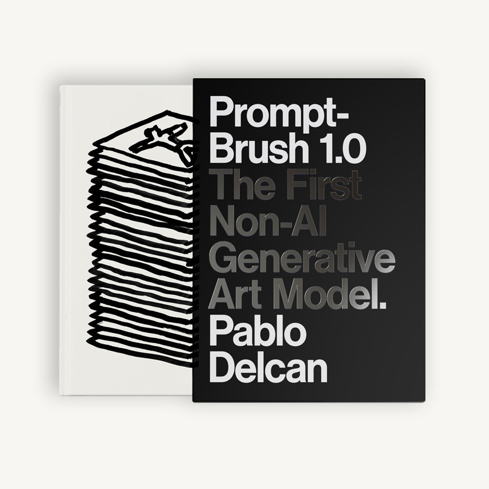 Prompt-Brush 1.0 book cover with bold black title text