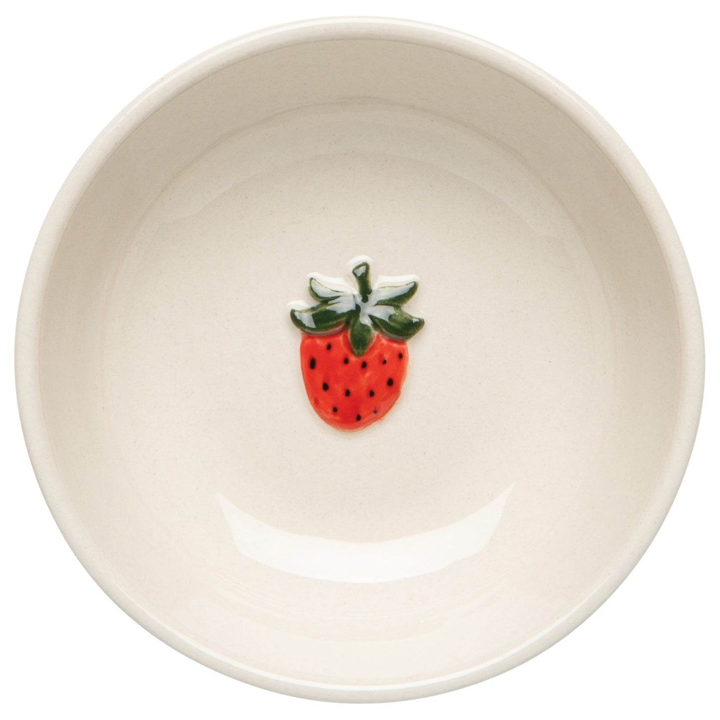 Strawberry Embossed  Pinch Bowl 3 inch
