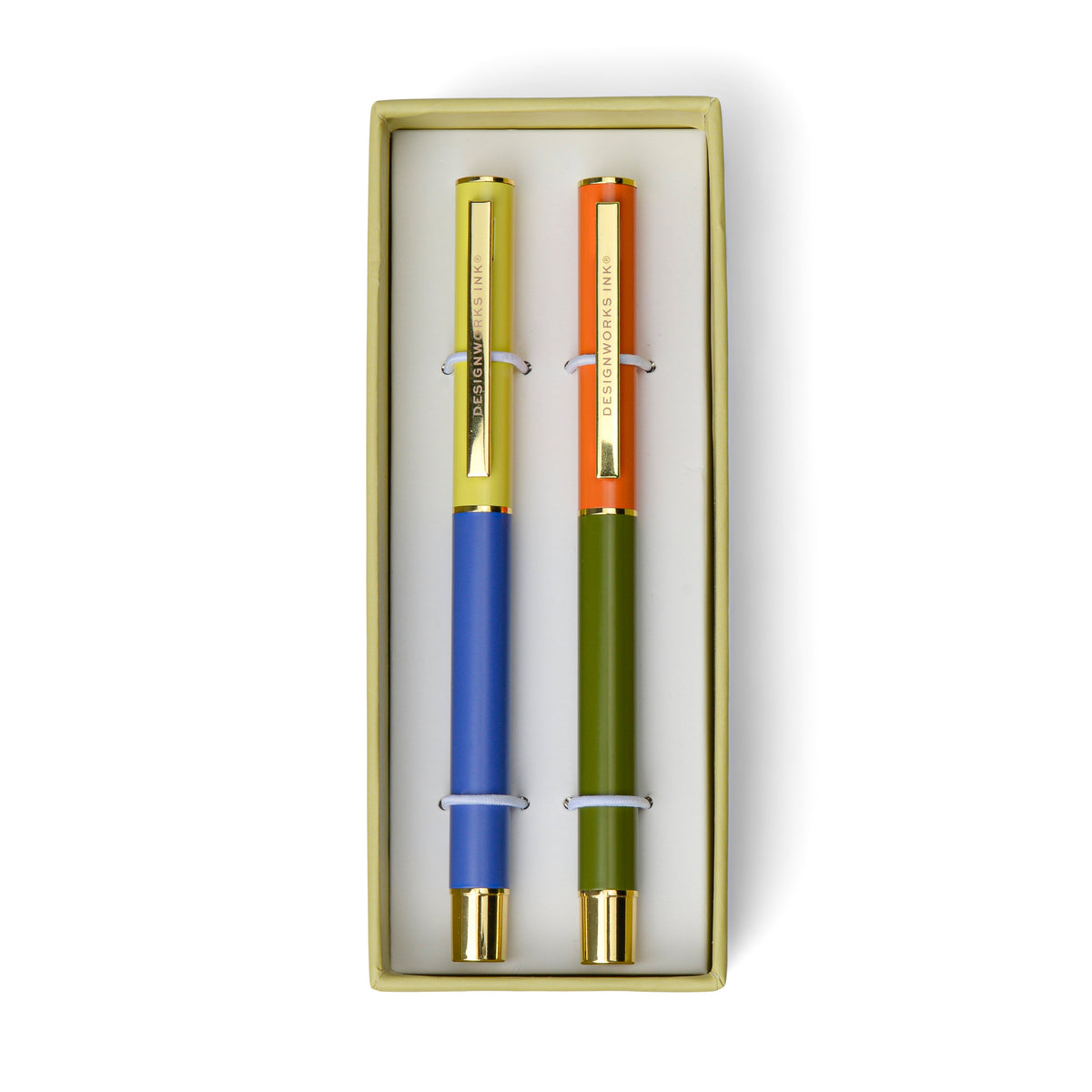 Color Block Pens - Set of 2