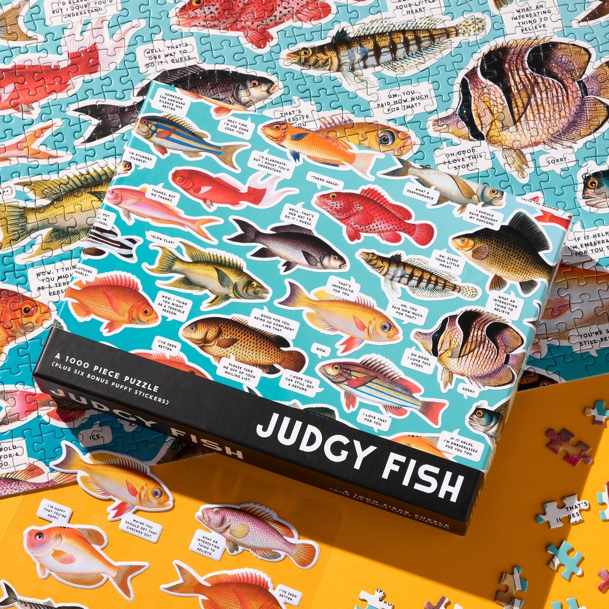 Judgy Fish 1000 Piece Puzzle