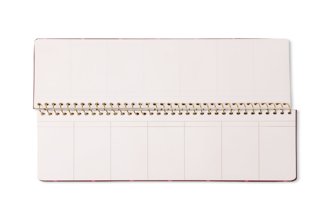 Weekly Planner Pad - Blue + Navy