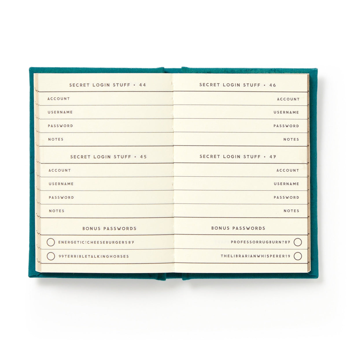 Tiny Diary - Definitely Not My Passwords