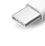 White USB-C adapter plug
