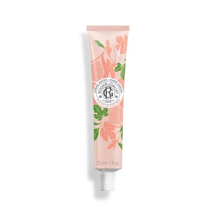 Hand and nail cream tube, fig blossom print, 1 fl oz (30 ml)